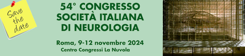 LIV Congresso della Società Italiana di Neurologia - Roma, 9-12 Novembre 2024